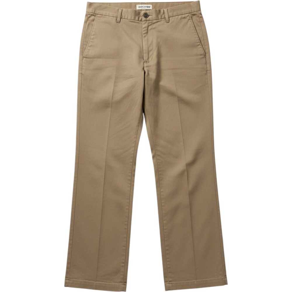 Dockers Chinos Mens 34x32 Khaki Straight Leg Cotton Twill Pants